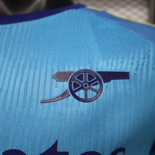 Version 26-27 Arsenal Away Goalkeeper Blue Jersey
