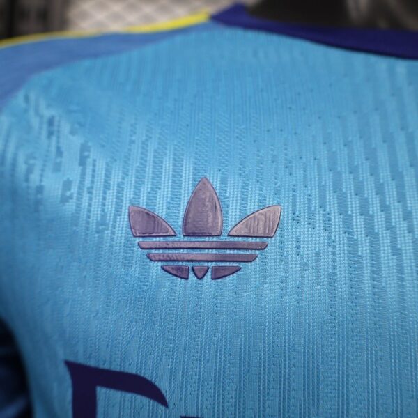 Version 26-27 Arsenal Away Goalkeeper Blue Jersey