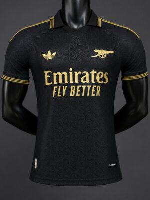 Version 26-27 Arsenal FC Special Edition Black Gold Jersey
