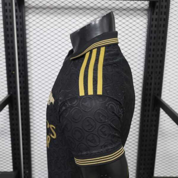 Version 26-27 Arsenal FC Special Edition Black Gold Jersey
