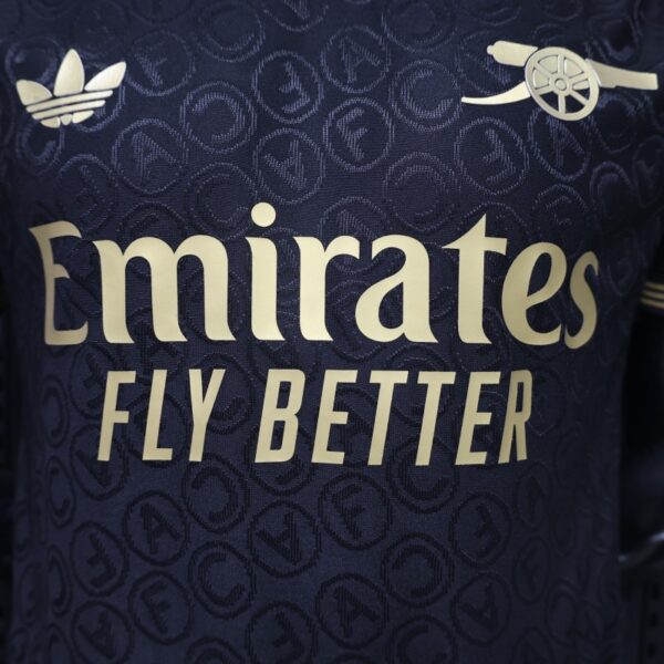 Version 26-27 Arsenal FC Special Edition Black Gold Jersey