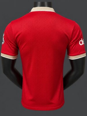 Version 26-27 Arsenal Home Red-Yellow POLO Jersey