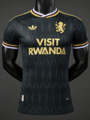 Version 26-27 Aston Villa FC Away Black Jersey Version 26-27 Aston Villa FC Away Black Jersey