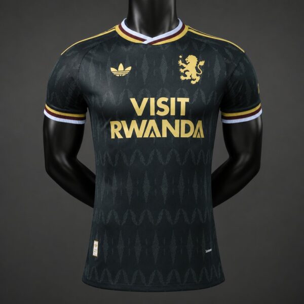 Version 26-27 Aston Villa FC Away Black Jersey Version 26-27 Aston Villa FC Away Black Jersey