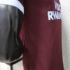 Version 26-27 Aston Villa FC Home Maroon Jersey With Sponsor