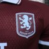 Version 26-27 Aston Villa FC Home Maroon Jersey With Sponsor