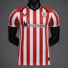 Version 26-27 Athletic Bilbao Home Red White Stripes Jersey Version 26-27 Athletic Bilbao Home Red White Stripes Jersey