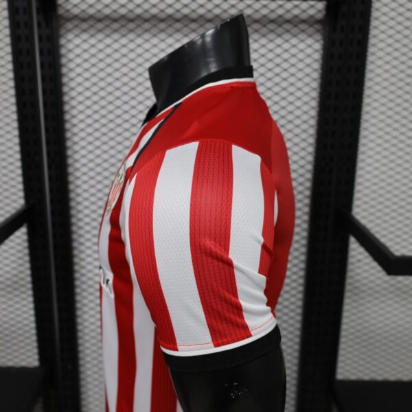 Version 26-27 Athletic Bilbao Home Red White Stripes Jersey Version 26-27 Athletic Bilbao Home Red White Stripes Jersey