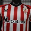 Version 26-27 Athletic Bilbao Home Red White Stripes Jersey Version 26-27 Athletic Bilbao Home Red White Stripes Jersey