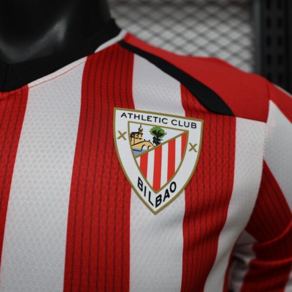 Version 26-27 Athletic Bilbao Home Red White Stripes Jersey Version 26-27 Athletic Bilbao Home Red White Stripes Jersey