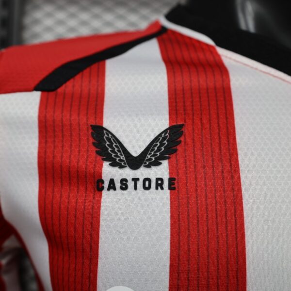 Version 26-27 Athletic Bilbao Home Red White Stripes Jersey Version 26-27 Athletic Bilbao Home Red White Stripes Jersey