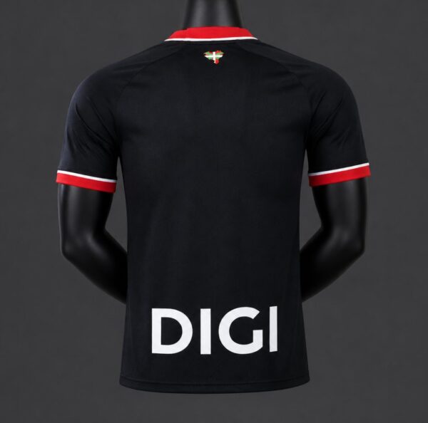 Version 26-27 Athletic Club Bilbao Black Jersey Version 26-27 Athletic Club Bilbao Black Jersey