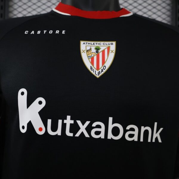 Version 26-27 Athletic Club Bilbao Black Jersey Version 26-27 Athletic Club Bilbao Black Jersey