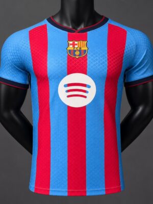 Version 26-27 Barcelona 125th Anniversay Red-Blue Jersey