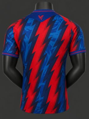 Version 26-27 Crystal Palace Home Red & Blue Jersey