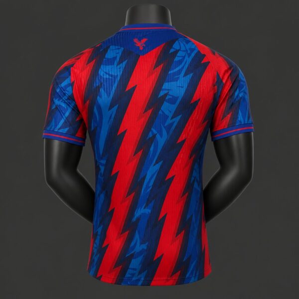Version 26-27 Crystal Palace Home Red & Blue Jersey