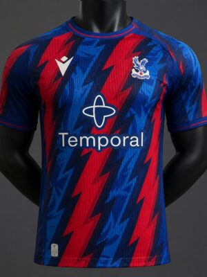 Version 26-27 Crystal Palace Home Red & Blue Jersey Version 26-27 Crystal Palace Home Red & Blue Jersey