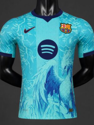 Version 26-27 FC Barcelona Blue Special Edition Jersey Version 26-27 FC Barcelona Blue Special Edition Jersey