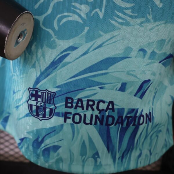 Version 26-27 FC Barcelona Blue Special Edition Jersey Version 26-27 FC Barcelona Blue Special Edition Jersey