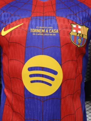 Version 26-27 FC Barcelona Spider-Man Special Edition Jersey