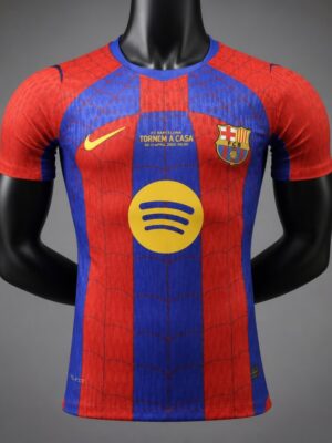 Version 26-27 FC Barcelona Spider-Man Special Edition Jersey Version 26-27 FC Barcelona Spider-Man Special Edition Jersey