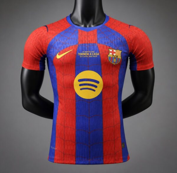 Version 26-27 FC Barcelona Spider-Man Special Edition Jersey
