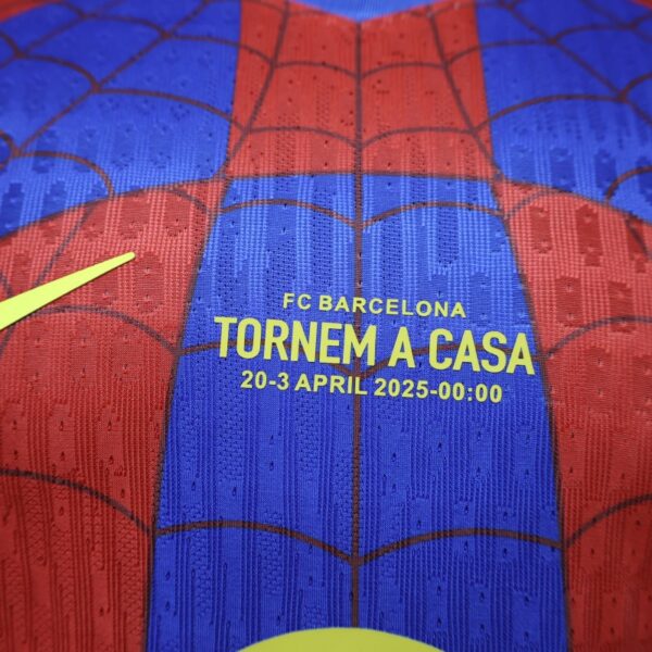 Version 26-27 FC Barcelona Spider-Man Special Edition Jersey