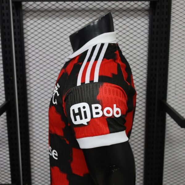 Version 26-27 Fulham Away Red-Black Jersey