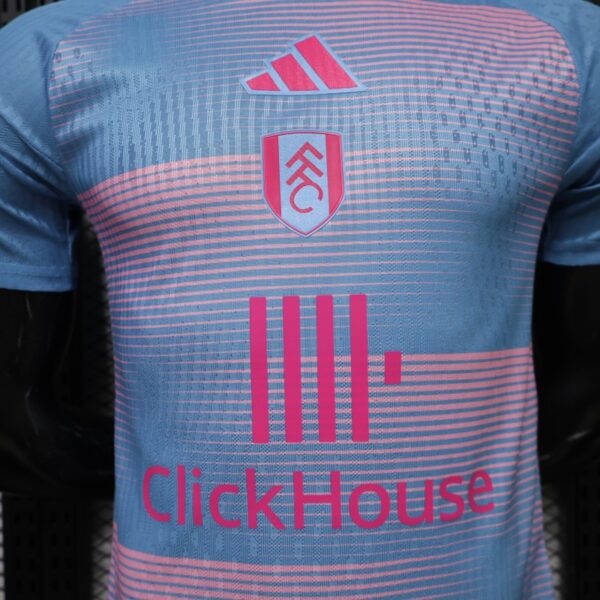 Version 26-27 Fulham FC Third Blue Pink Jersey