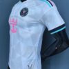 Version 26-27 Inter Miami CF Away White with Geometric Diamond Pattern Jersey