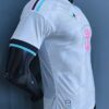 Version 26-27 Inter Miami CF Away White with Geometric Diamond Pattern Jersey