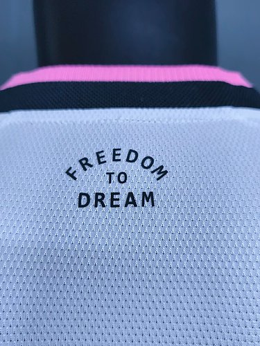 Version 26-27 Inter Miami CF Away White with Geometric Diamond Pattern Jersey