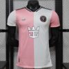 Version 26-27 Inter Miami CF Pink & White with Split Panel Home Jersey
