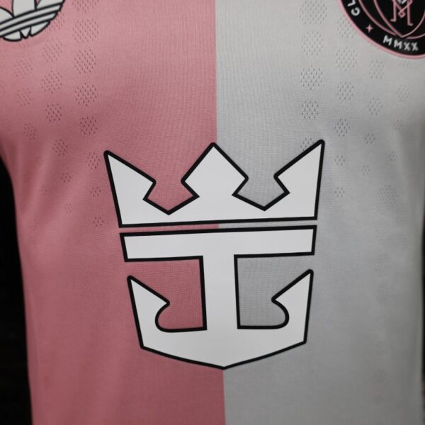 Version 26-27 Inter Miami CF Pink & White with Split Panel Home Jersey
