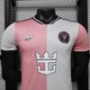 Version 26-27 Inter Miami CF Pink & White with Split Panel Home Jersey