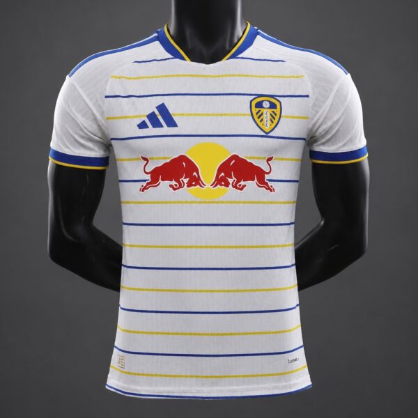 Version 26-27 Leeds United Home Stripes Jersey