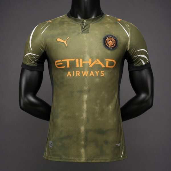 Version 26-27 Manchester City Third Olive Jersey
