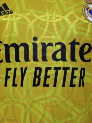 Version 26-27 Real Madrid Special Edition Yellow Jersey