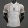 Version 26-27 Real Madrid x Air Dior Special White-Gold Polo Jersey