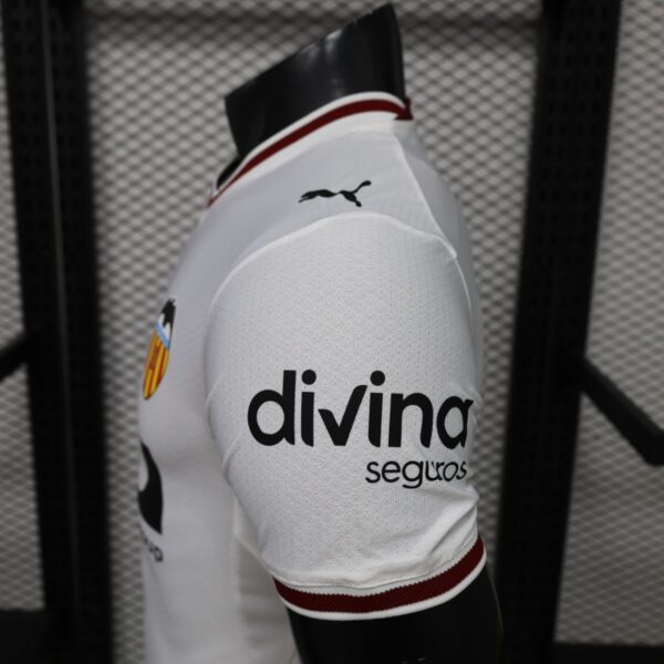 Version 26-27 Valencia Home White Jersey Version 26-27 Valencia Home White Jersey