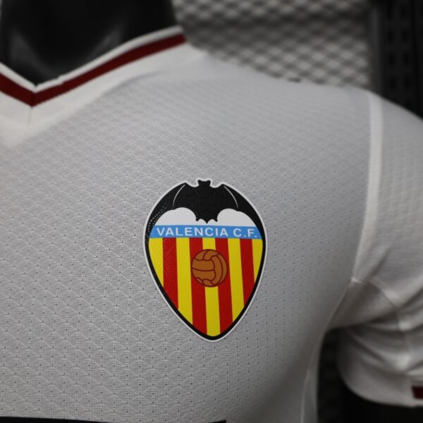 Version 26-27 Valencia Home White Jersey Version 26-27 Valencia Home White Jersey