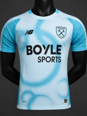 Version 26-27 West Ham United Third White & Blue Jersey