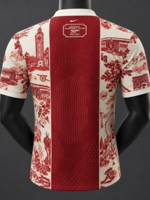 Version Arsenal x Christian Dior Polo Red Jersey