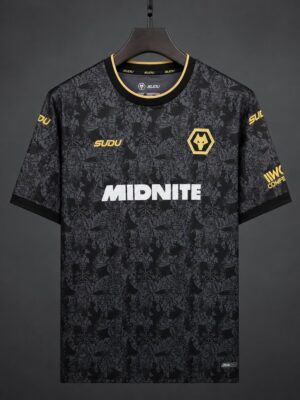 Wolverhampton Wanderers Wolves Third Black Jersey