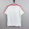 1982 Poland White with Red Stripes Home Jersey