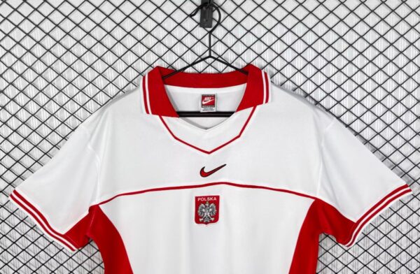 98-00 Poland White & Red Home Jersey
