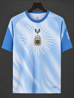 Argentina Pre-Match Light Blue Messi Farewell Jersey