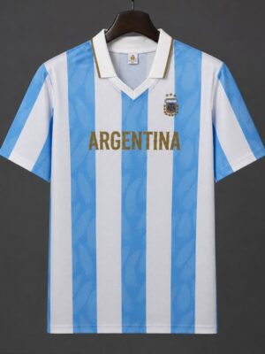 Argentina Striped Number Printed Special Jersey