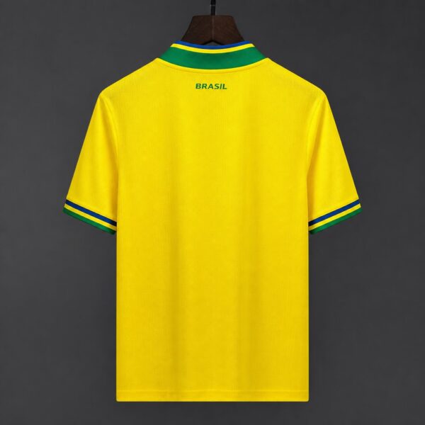 Brazil Yellow 1994 Remake Vintage Remake Jersey