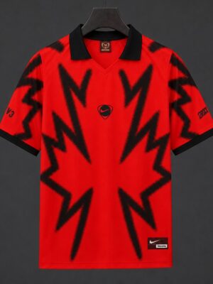 Canada x Travis Scott Cactus Jack Total 90 Retro Red Jersey Canada x Travis Scott Cactus Jack Total 90 Retro Red Jersey